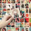 58 Sheets of Retro Japanese Cultural Stickers: Japanese Style Girl Illustrations for Journals & Notebooks