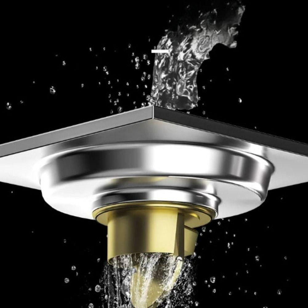 Square Shower Floor Drain Insect-proof Drain Filter Hardware Floor Drain Core  Shower