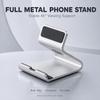 Carbon Steel Phone Desk Stand Suitable for iPhone, Hands-free Streaming, and Portable Folding Use