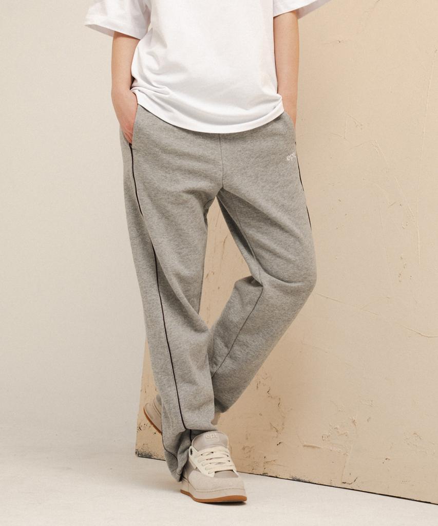 Ipiti Piping Track Pants (H/Grey)