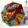 1pc Dragon Design Automatic Open/Close Umbrella, Umbrella with Cartoon Design, Portable Compact Umbrella for Men & Women, Good Holiday Gift