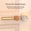 Silicone Door Handle Bumper Pad - Anti-Collision Wall and Window Stopper for Entryway and Bedroom