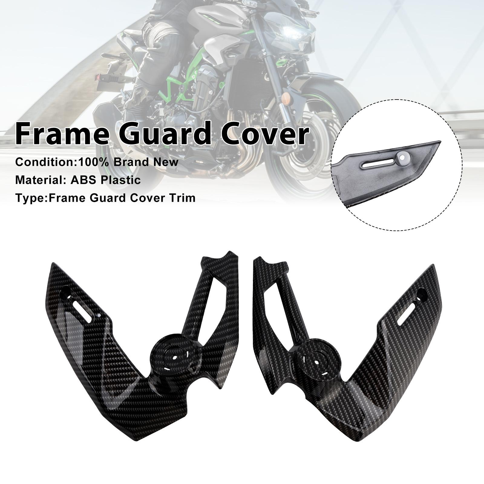 

Frame Side Cover Guard Fairing Fit For Kawasaki Z900 2025-2026 Carbon