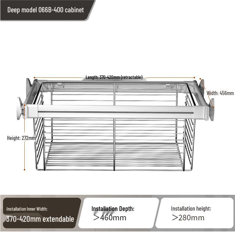 Étagère télescopique extensible pour rangement de pantalons dans une armoire