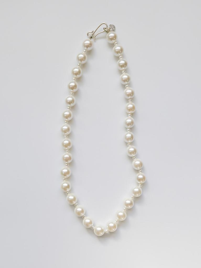 Sosoo Ping-Pong Pearl Necklace