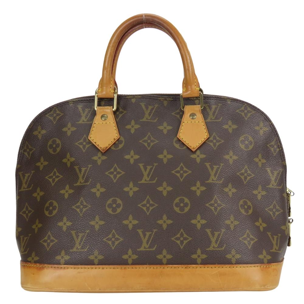 Used LOUIS VUITTON Handbag Alma old type M51130 Monogram Brown Brown Classic