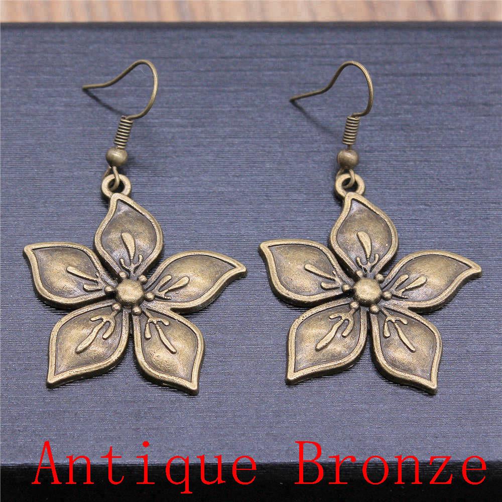 Mandala Pattern Drop Earrings Dangle Drop Earrings For Women Jewelry Making Wholesale
