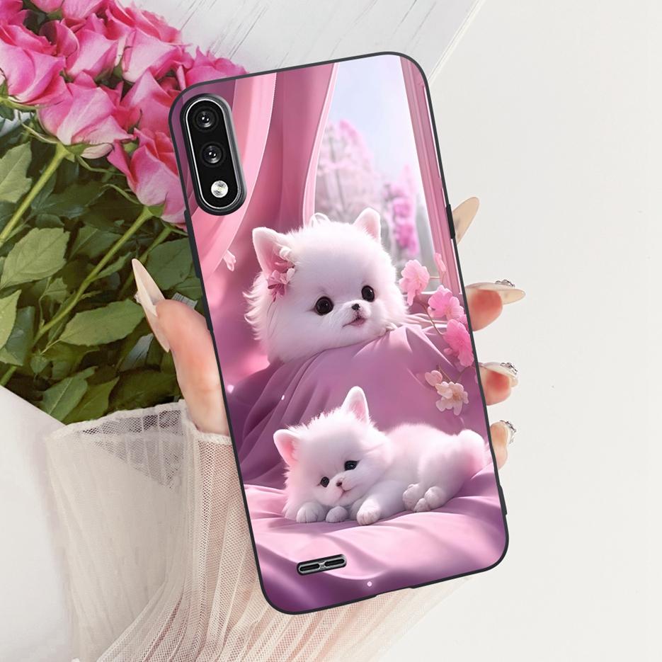For LG K22 Case LM-K200 LMK200B Luxury Butterfly Tree Painted Cover Soft Silicone Phone Case For LG K22 K 22 LGK22 Fundas Bumper