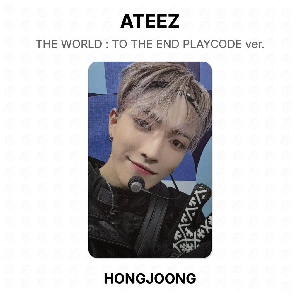 ATEEZ IL MONDO : GIOCA FINO ALLA FINE ver. Fototessera ufficiale