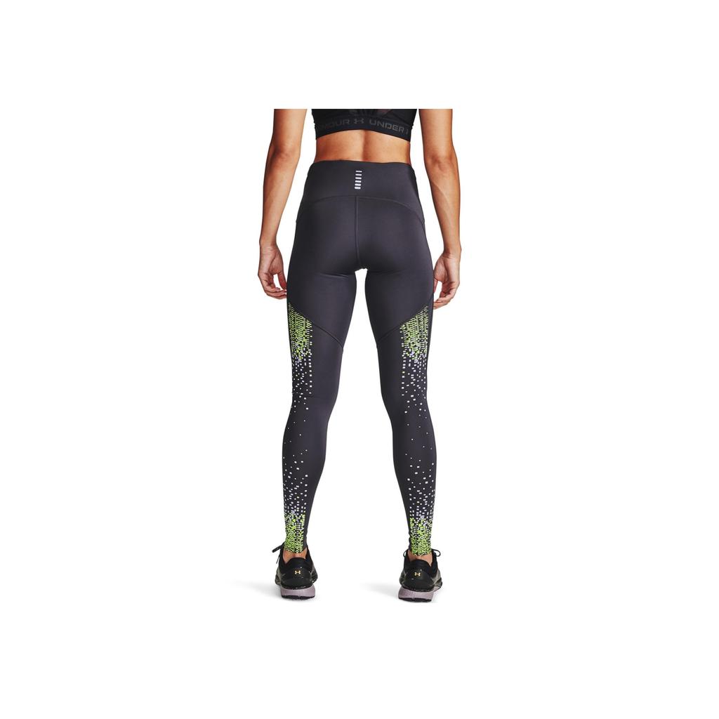 Under Armour Solid Logo Running Fitness Pants Women bottoms Black 1356182-590