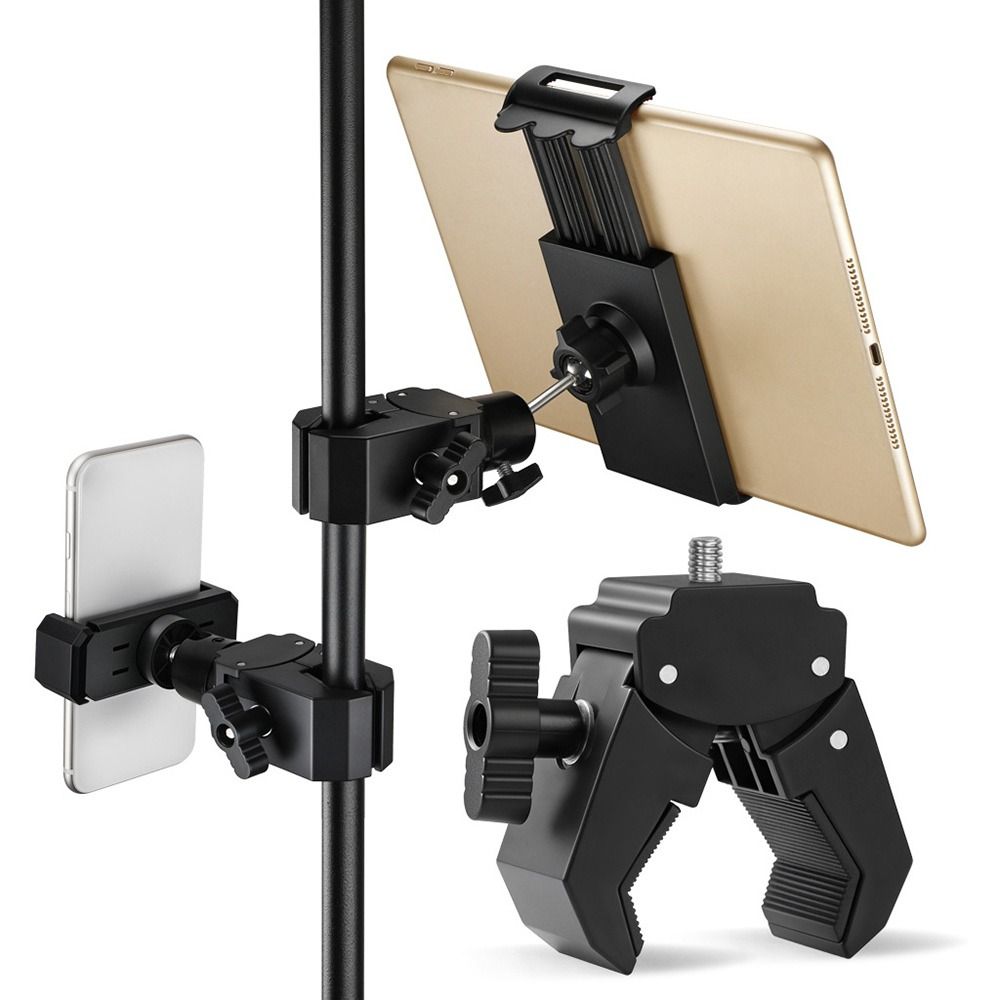 1/4 Thread Phone Holder 360-Degree Rotable Swivel Mount NEW Music Sheet Holder  Live Streaming