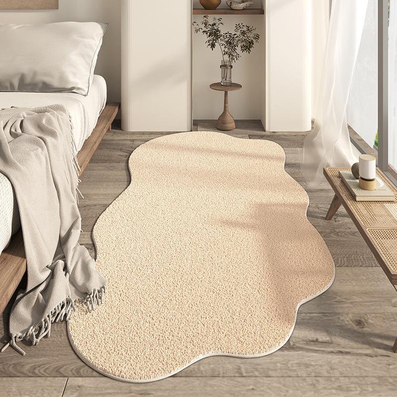 Simple Special-shaped Imitation Cashmere Carpet Living Room Dirt-resistant Table Mat