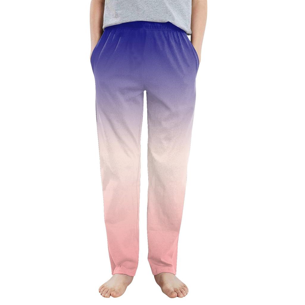 Kinder Freizeithose - Einfarbige Sporthose mit Taschen