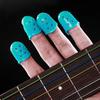 15Pcs Silicone Finger Protector Sleeve Cover Anti-cut Heat Resistant Anti-slip Guitar Finger Picks Fingers Cover