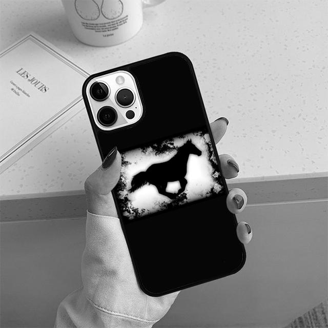 Horse Pony Pattern Phone Case For iPhone 17 Air 14 15 16 13 12 Cover For Apple 14 15 16 Pro Max Plus Coque