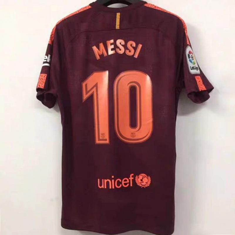 Vintage Trikot Fußballtrikot Trainings trikot Klassischer Sternendruck Verein AC Barcelona C Romesi Trikot
