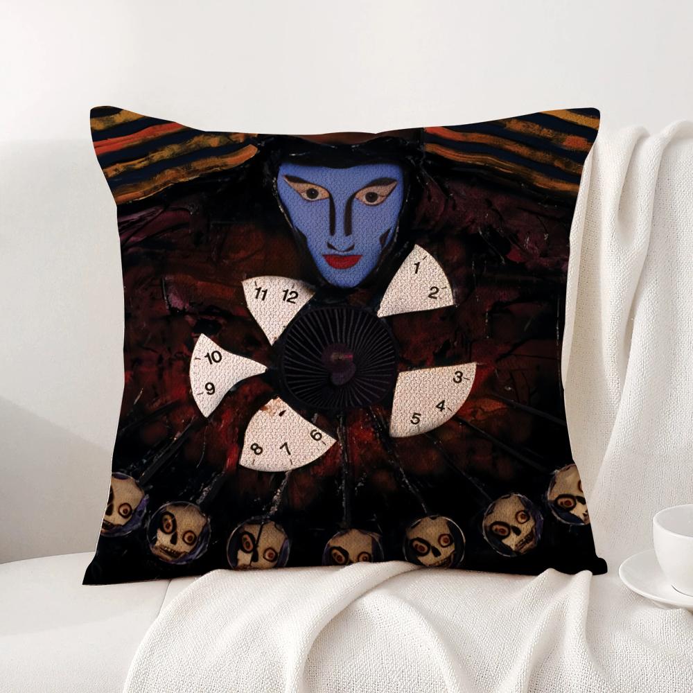 Band S-System Of A Down Cushion Cover Summer Coolness Linen Fabric Double-Sided Printing Pillow Case Sofa Home Decor Gift
