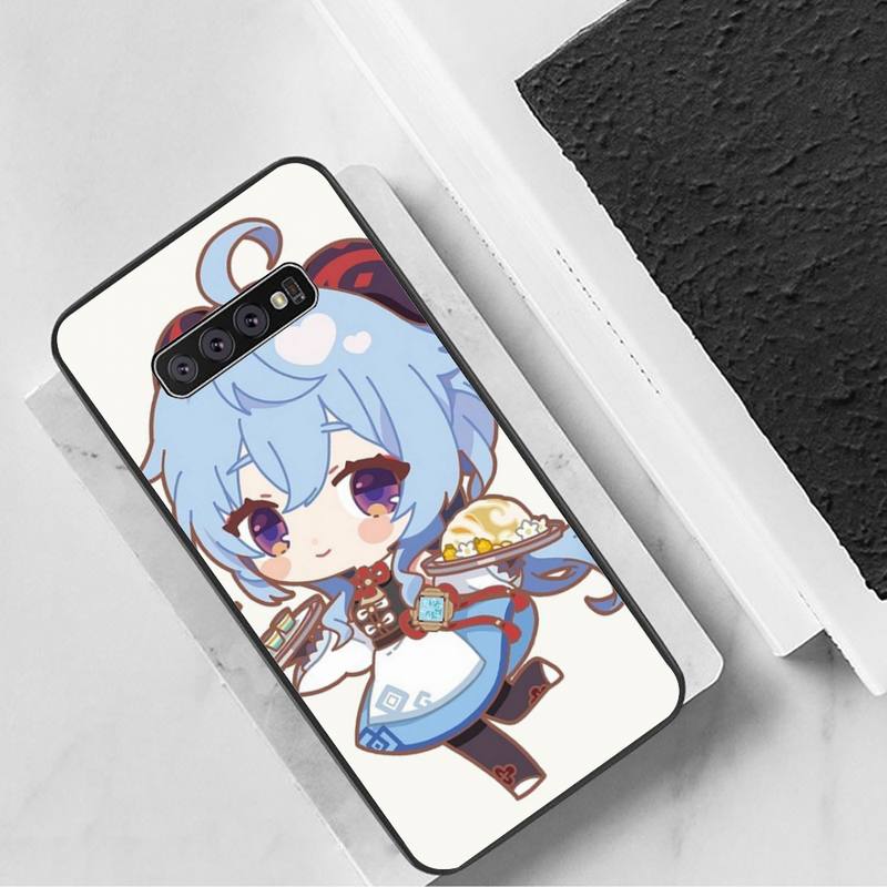 Pouzdro na telefon Genshin Impact Gan Yu pro Samsung Galaxy S7 Edge Plus S9 S20Plus S20ULTRA S10lite S225G S10 Case