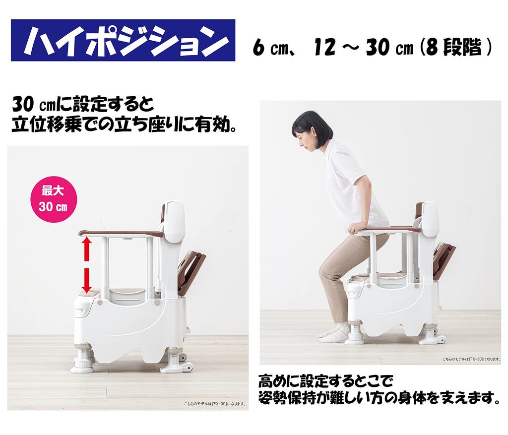 Aron Kasei Anju Portable Toilet Soft Toilet Seat Mist Blue FX-30S Rakuzo-kun 532-953