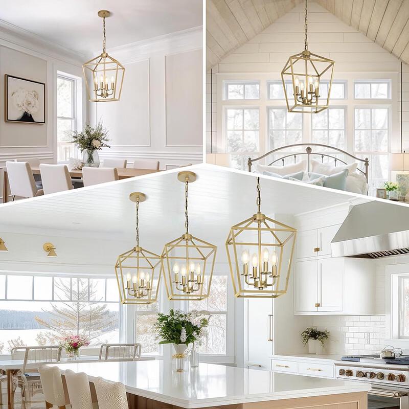 Oeny Retro Iron Chandelier