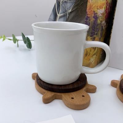 Wooden Turtle Coaster Heat Resistant Placemat for Drinks Anti-Scalding Pot Mat Reusable Table Mat Creative Party Accessory