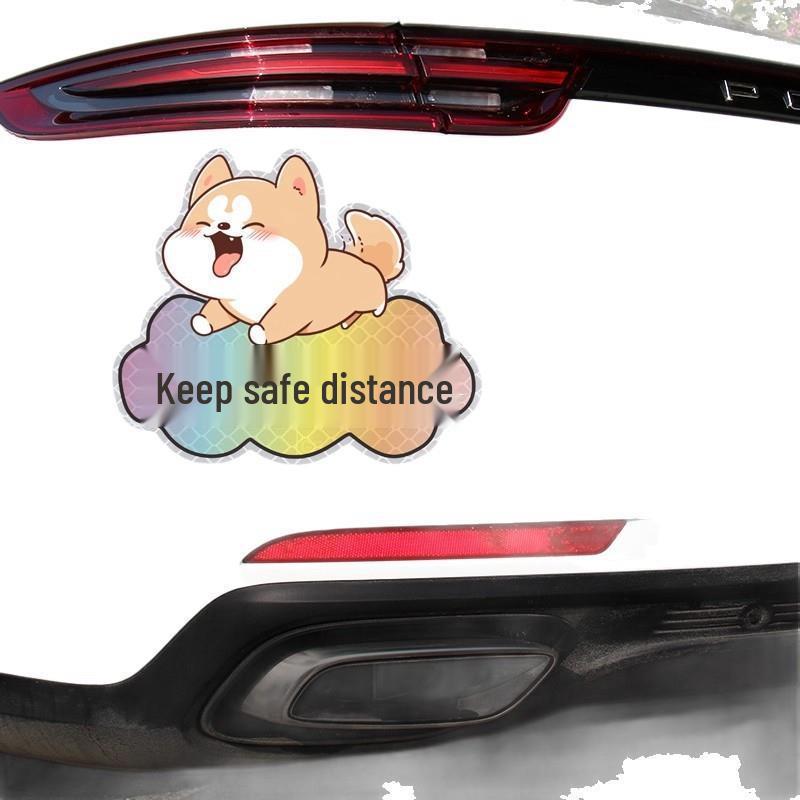 Reflective Motorcycle & EV Car Body Scratch Cover and Decorative Safety Sticker