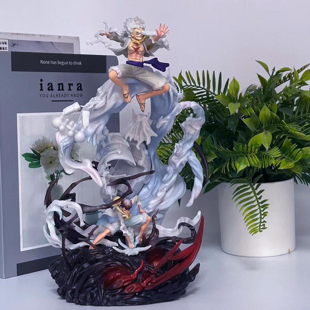 Figura de Ação Estilo Anime OnePiece Phantom RoronoaZoro Modelo de Estátua Colecionável Presentes para Desktop Modelo Artesanal