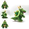 Entzückendes Super Mario King Koopa Bowser Plüschtier Weiche Stofftier Grüne Tierpuppe 30 cm