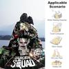 1PC Suicide Squad Outdoor Flannel Blanket Soft Plush Decor for Picnics, camping,Bedroom, Playroom, Office1229A