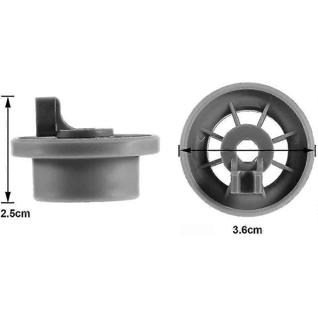 8 Wheels For Siemens Bosch Beko Neff Dishwasher Universal Wheels Lower Basket