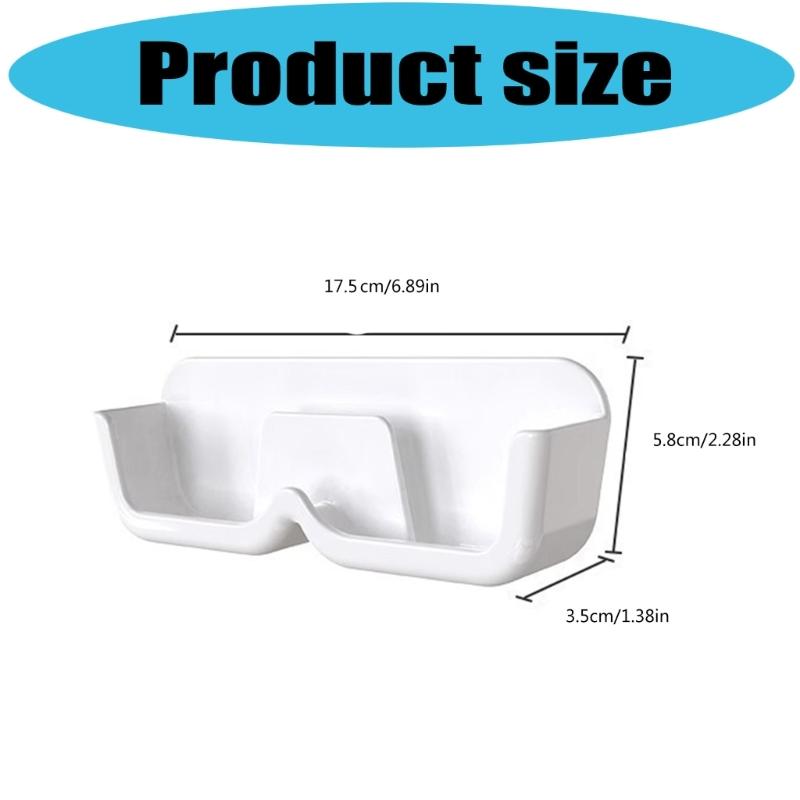 6PCS Window Glasses Storage Case Wall Mounted Glasses Organizer Box for Eyewear and Sunglasses Displaying Tool