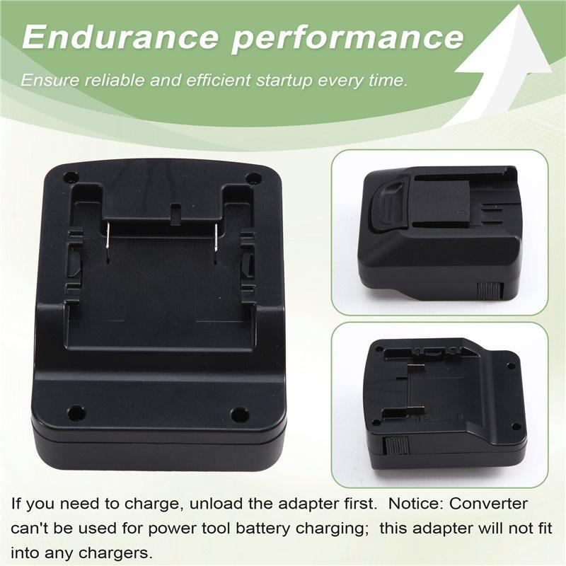 Fresh Black Power Tool Battery Adapter Converter For Metabo To Fein 18V Cordless Tools, Upgraded Version