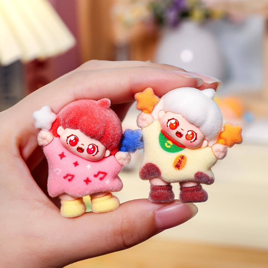 9pcsSet YOYO Figure Toy Cute Girls Figurine Desktop Decoration Model Ornaments Toys Fans Gifts