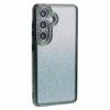 For Samsung Galaxy S24+ Case Gradient TPU Phone Cover Rhinestones Decor