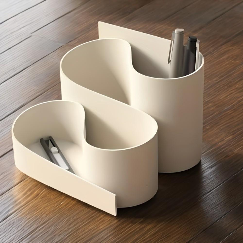 Plastic Desktop Storage Box 3D Printed Jewelry Storage Tray Multi-functional Pen Holder Office