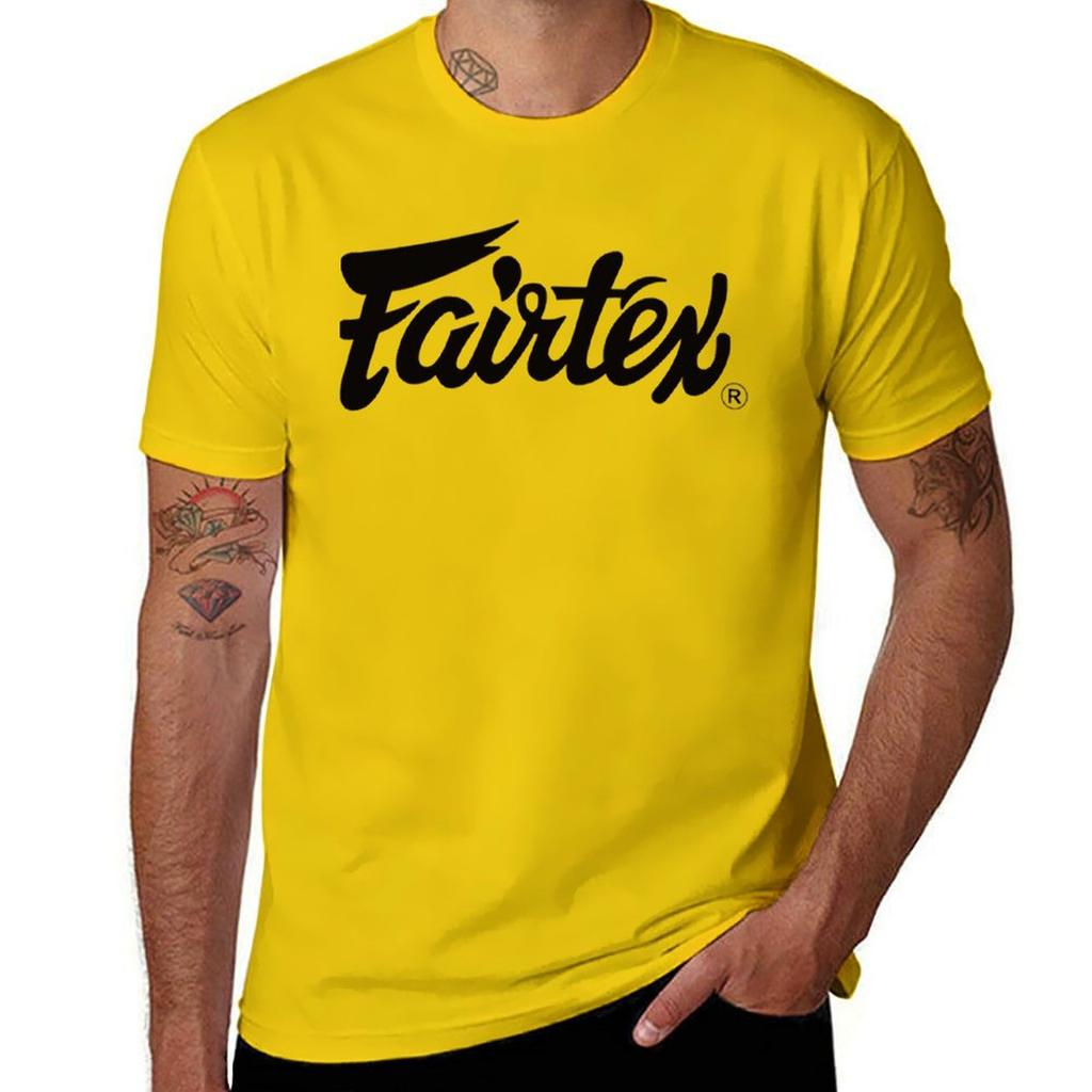 The Sports Patch by Fairtex T-Shirt customs design your own anime clothes oversizeds Men's cotton t-shirt
