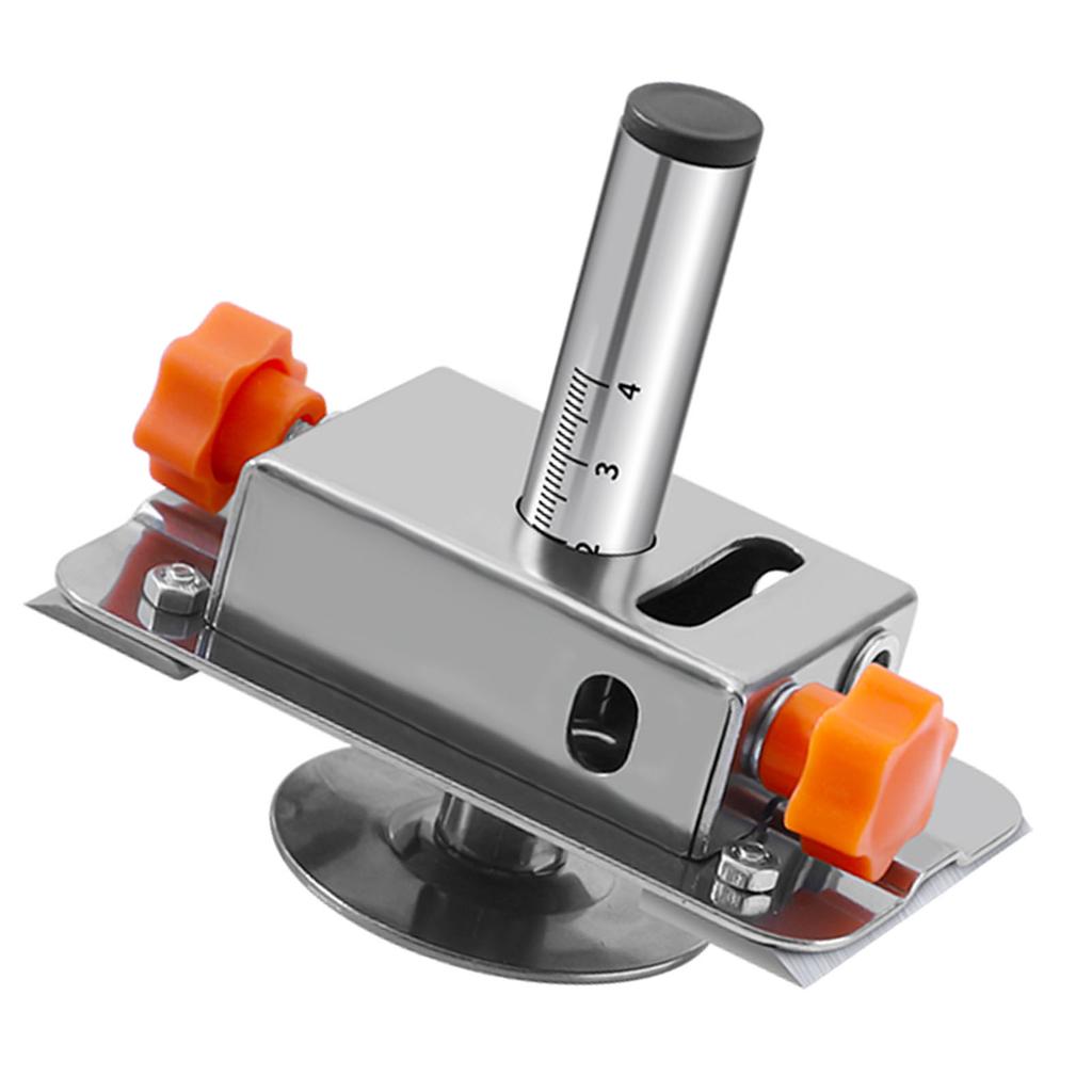 Anreißwerkzeug Edelstahl Multifunktional Doppelte Verwendung Parallellinien-Hilfswerkzeug