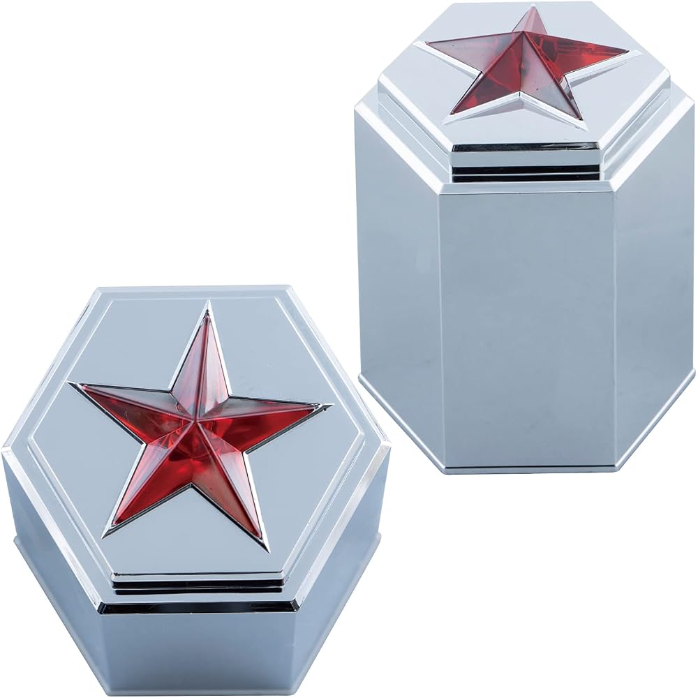 Jet Inoue Nut Cover Kira 41mm 8-pack Red 500552