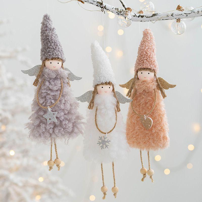 High-quality Plush Angel Doll Ornament Handmade With Fine Workmanship For A Soft And Comfortable Touch