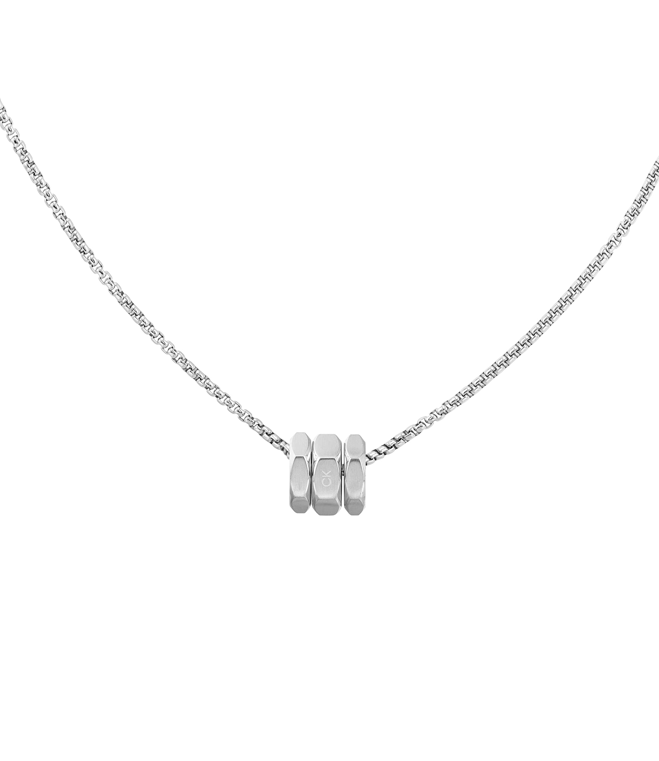 

LATCH Necklace Stainless Steel 35000258 [Calvin Klein] Men s [Genuine Import]
