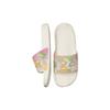 Converse Chuck Taylor All Star Floral Trend Sports Rubber Sole Slide Sandals Unisex Sandals White Purple A00573C