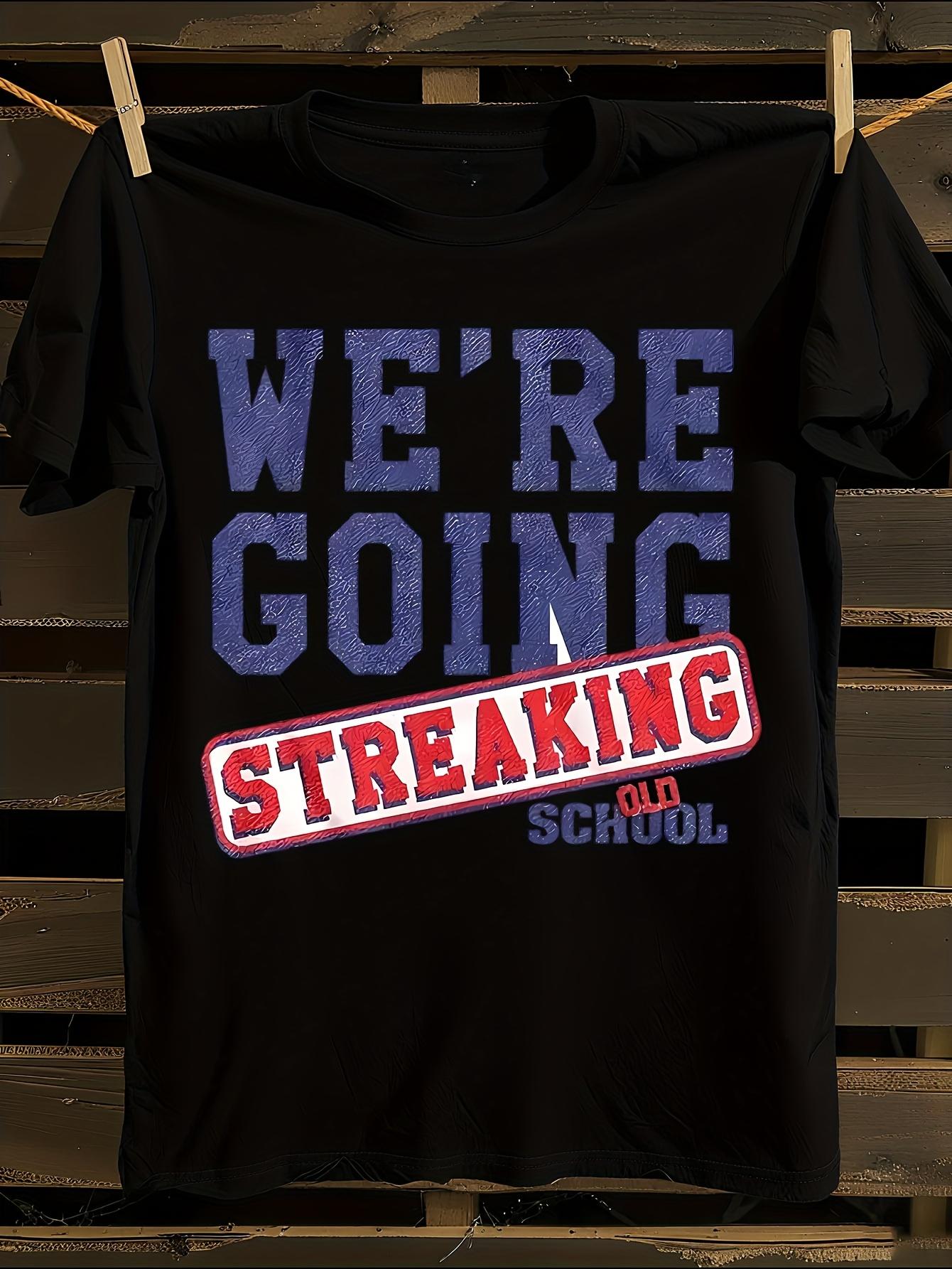 Old School Streaking Movie T-shirt XXL