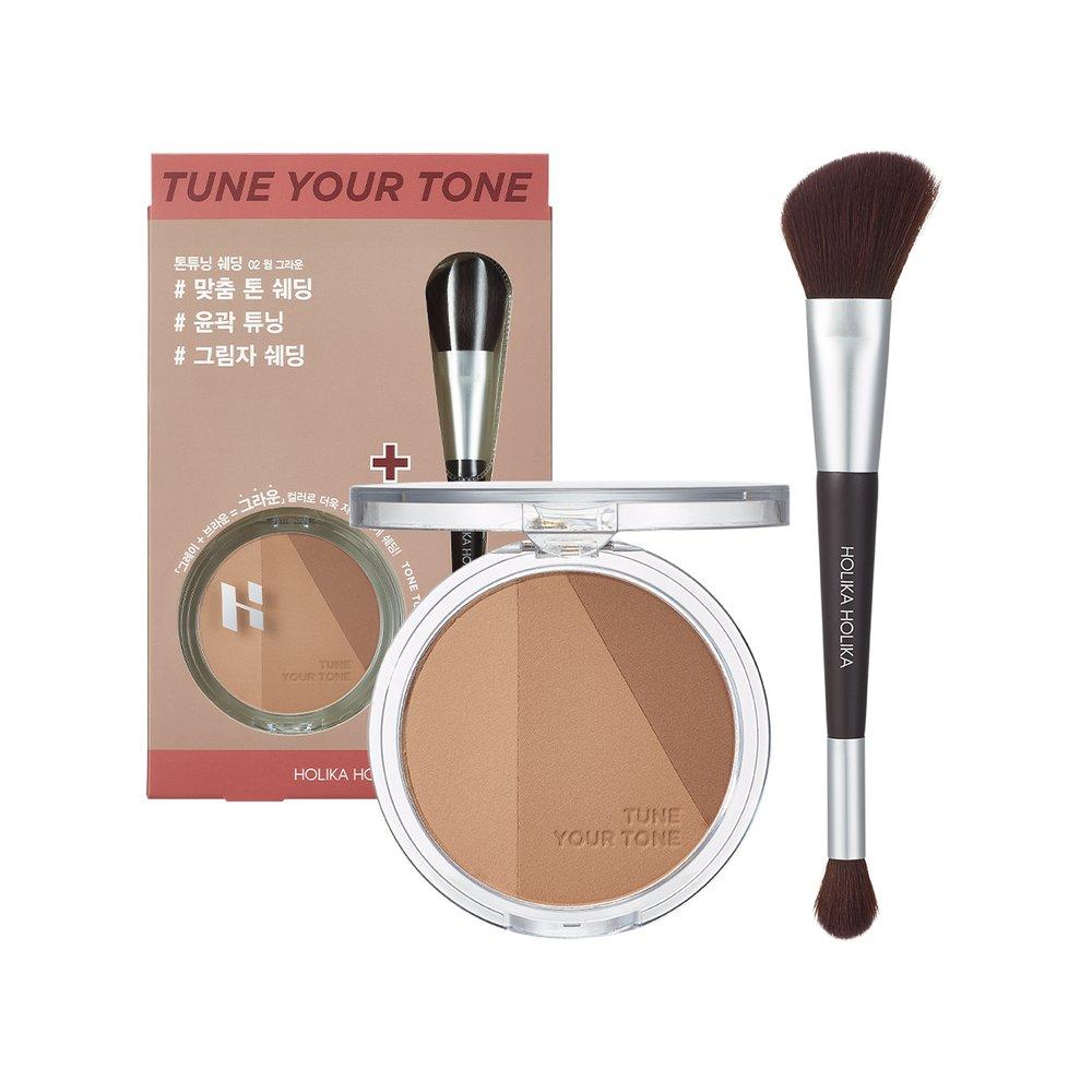 

[HOLIKA HOLIKA] Tone Tuning Shading Brush Planning Set 02 Warm Ground 9.5g