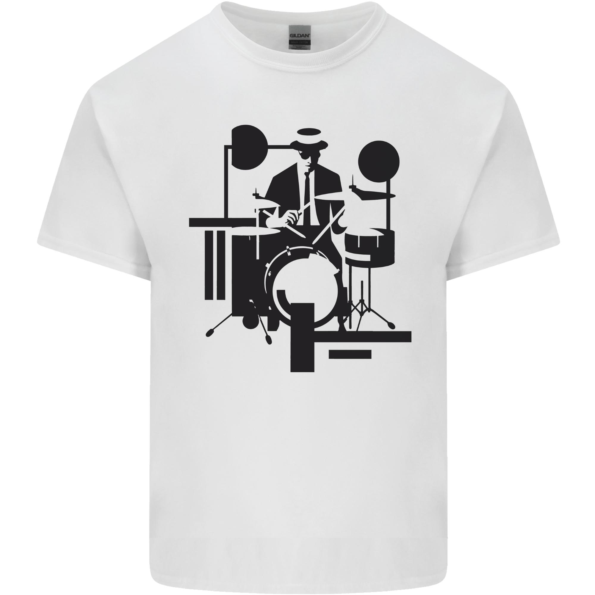 2Tone Drummer Drumming Drum 2 Tone Two Tone Unisexs Light Cotton TShirt S