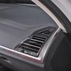 For BMW X3 G01 2022 2023 Carbon Fiber 2X Front Side Air Outlet Vent Cover Trim