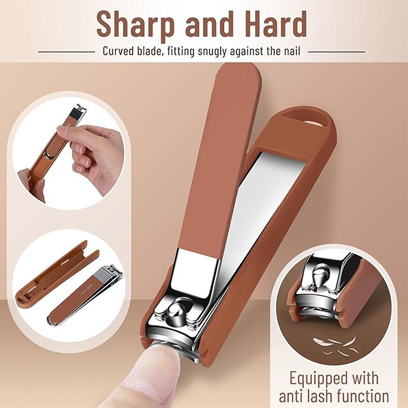 8-In-1 Nail Set Tool For Manicure Box Professional Pedicure Nail Cutter Set Nail Care Nail Clipper Kit