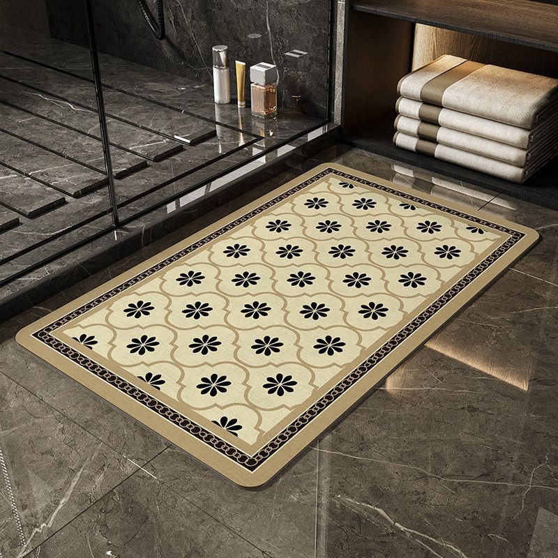 Toilet Floor Mat, Diatom Mud, Bathroom Water-absorbing Non-slip Mat, Door Mat Entering the Door, Toilet, Kitchen Door Mat