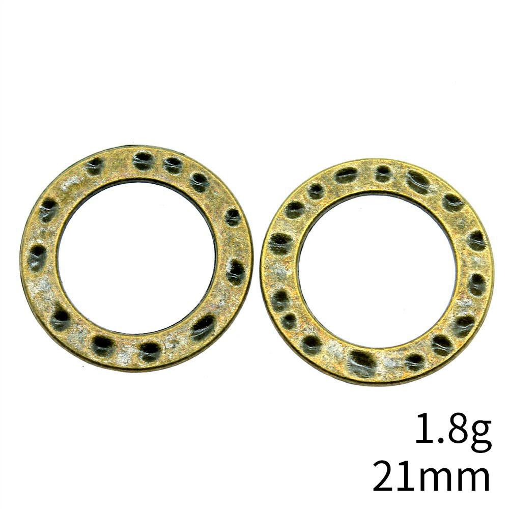 Christmas Decorations Jewelry Findings Hollow Circle Connector Accessories Parts Audience Accessories For Women Necklace And Earrings