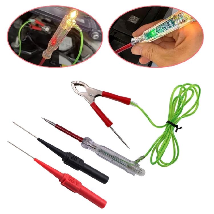 Car Truck Circuit Tester Light Bulb Circuit Tester Pen Universal Car Repair Tool
