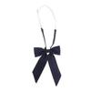 Women Girls Pre-tied Adjustable Bow Tie, Solid Ribbon Long Tail Bowknot for JK Uniform Lolita Shirt School Cosplay Party